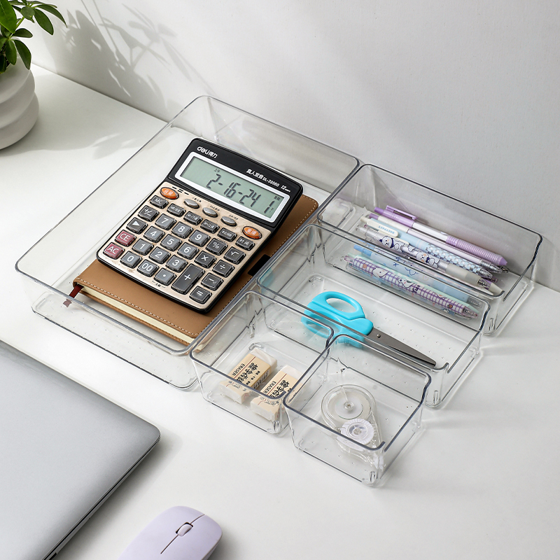 Office Storage Cabinet - Office Desktop Drawer Divider Organizer for