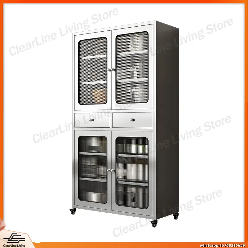 Office Storage Cabinet - 304 Stainless Steel Storage Cabinet with