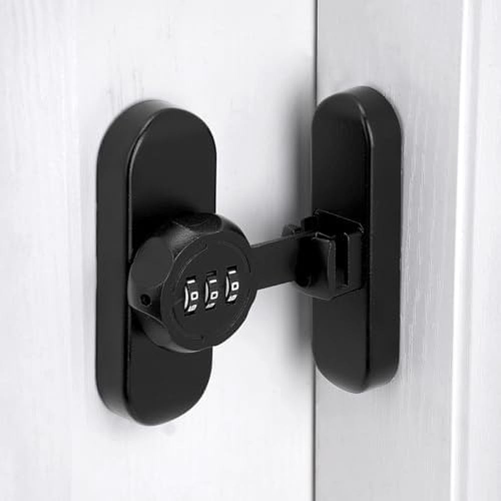 Office Storage Cabinet - Zinc Alloy Sliding Door Lock with