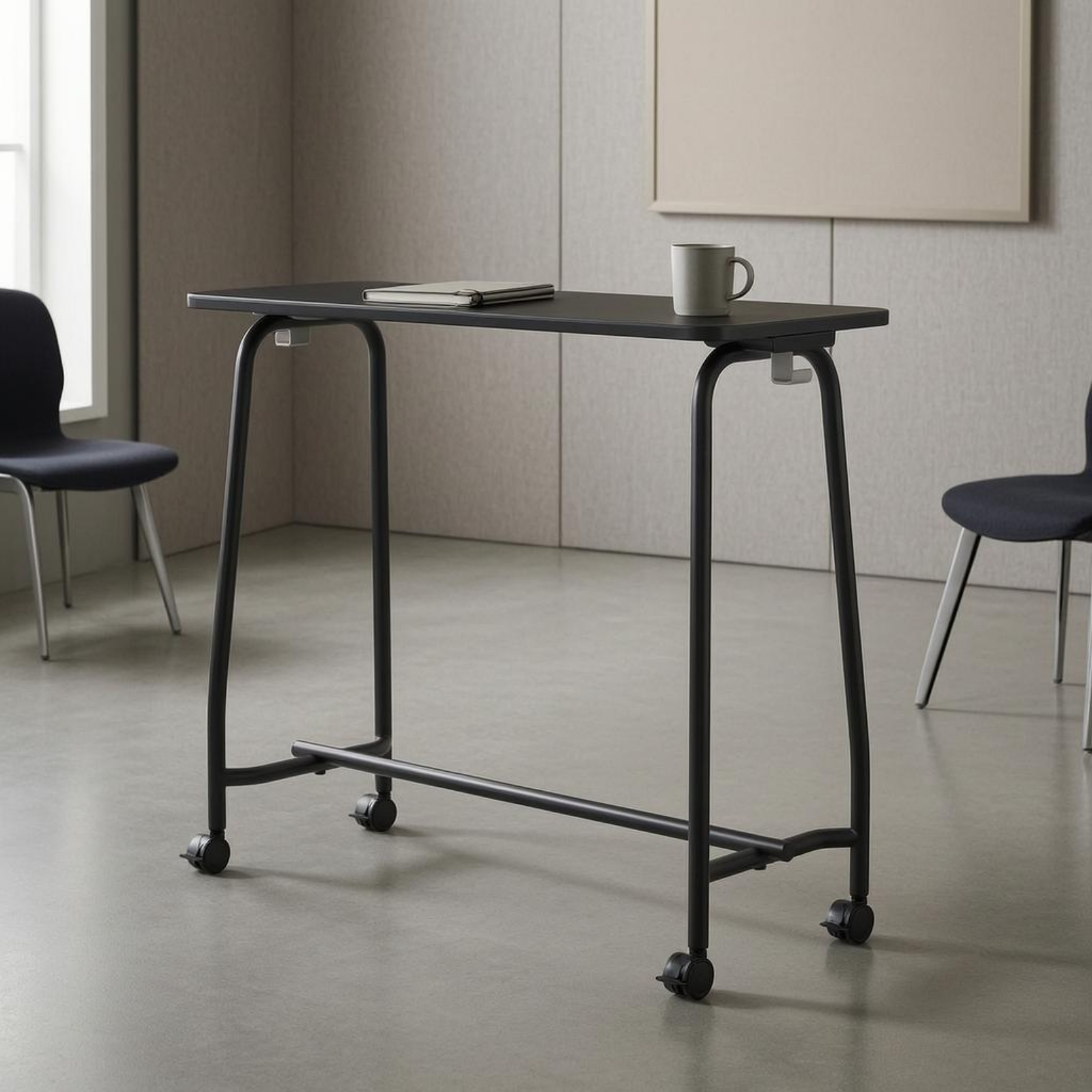 Mobile Training Desk Flat Tabl - Office Furniture Table recension och pris