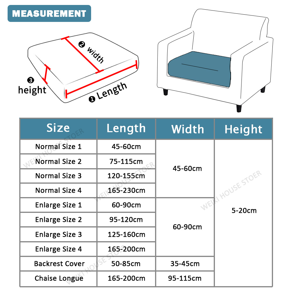 1pc Waterproof Sofa Cushion Co - Office Furniture Removal recension och pris