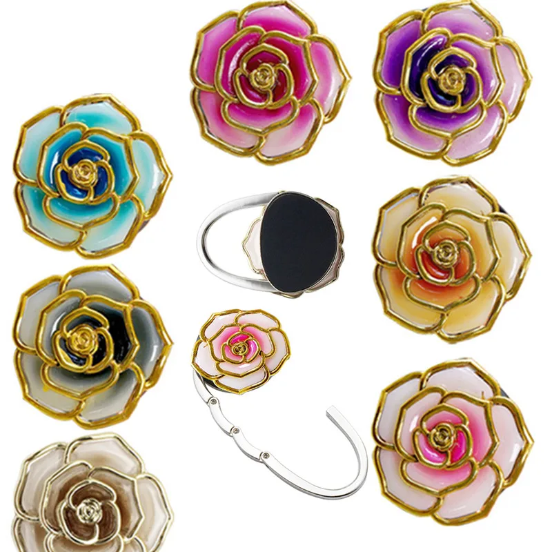 Rose Flower Foldable Bag Holde - Office Furniture Installation recension och pris