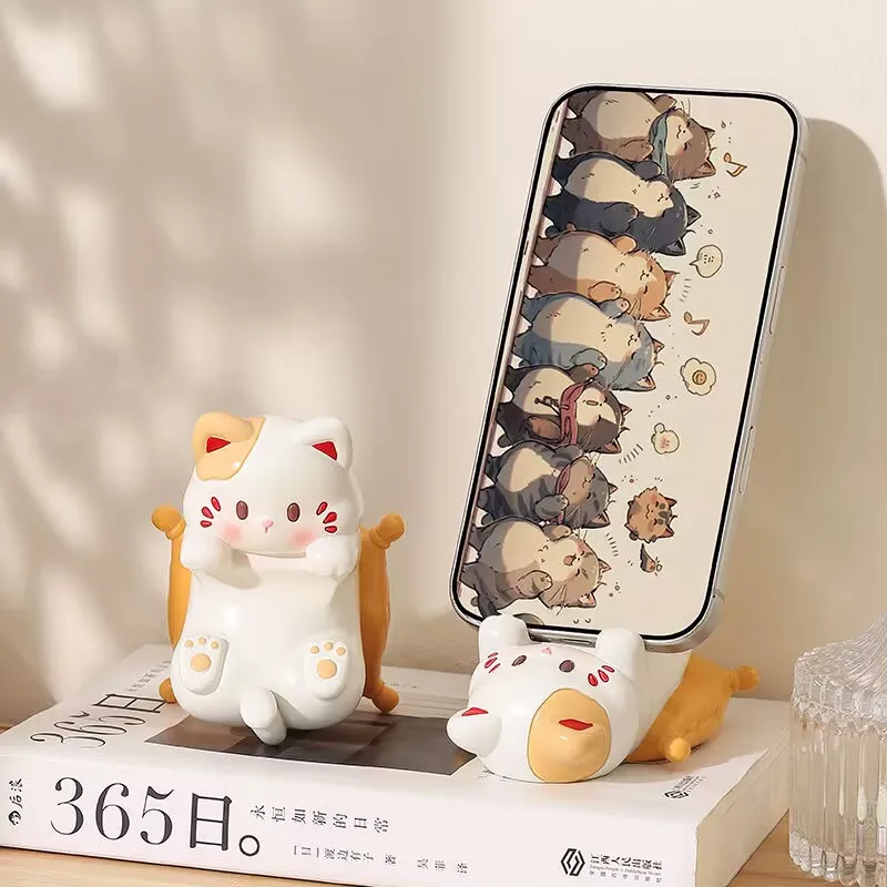 Cute Cartoon Cat Desktop Ornam - Office Furniture Table recension och pris