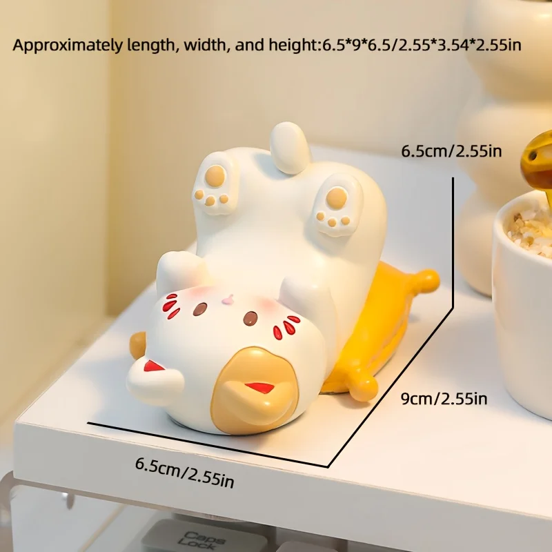 Cute Cartoon Cat Desktop Ornam - Office Furniture Table recension och pris