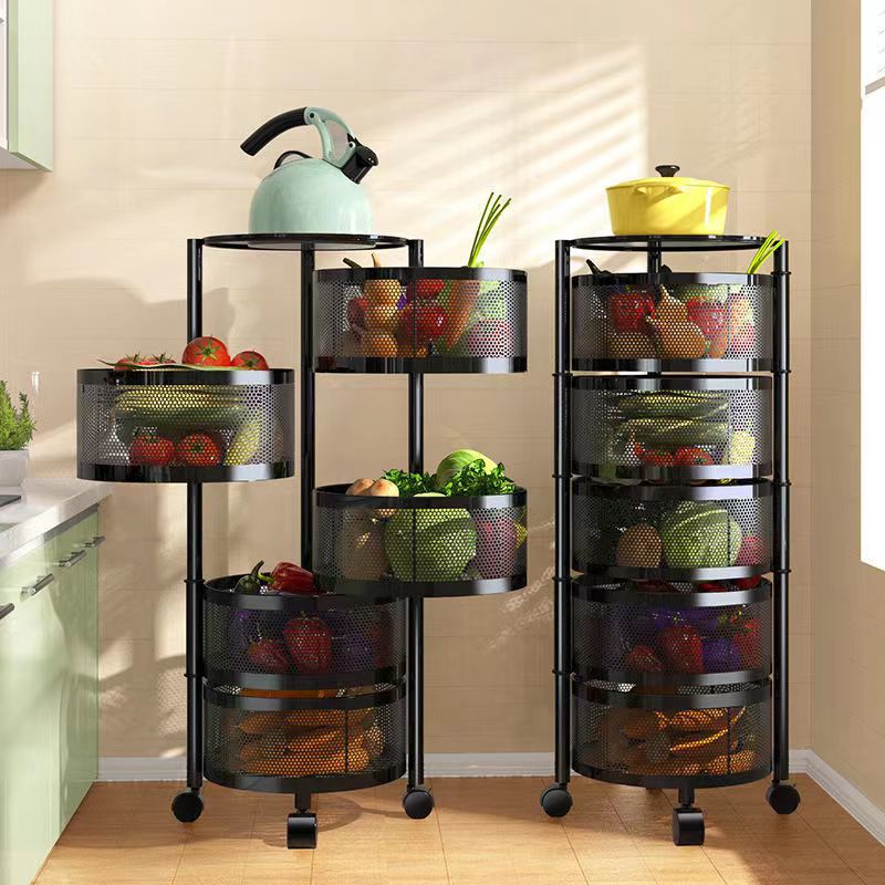 Metal Basket Kitchen Storage M - Cubicle Shelf Organizer recension och pris