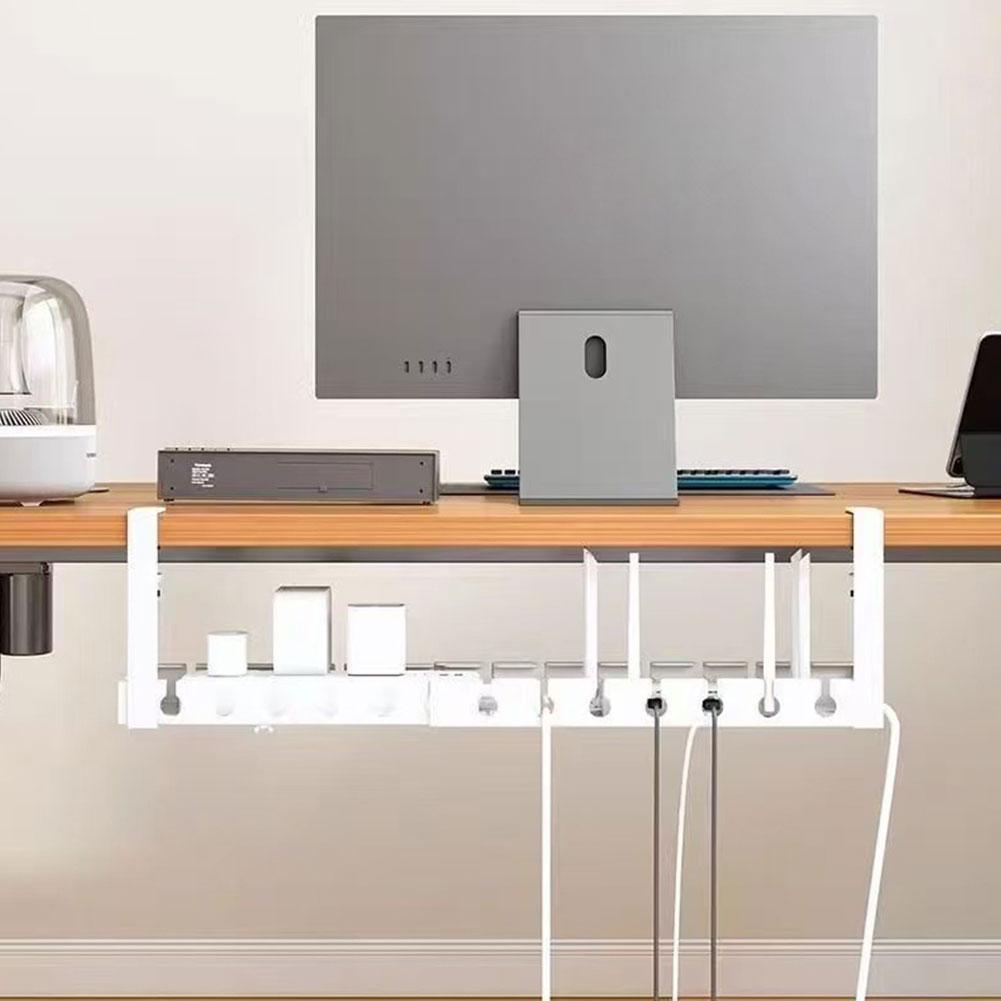 Extendable Under Desk Cable Ma - Cubicle Shelf Organizer recension och pris