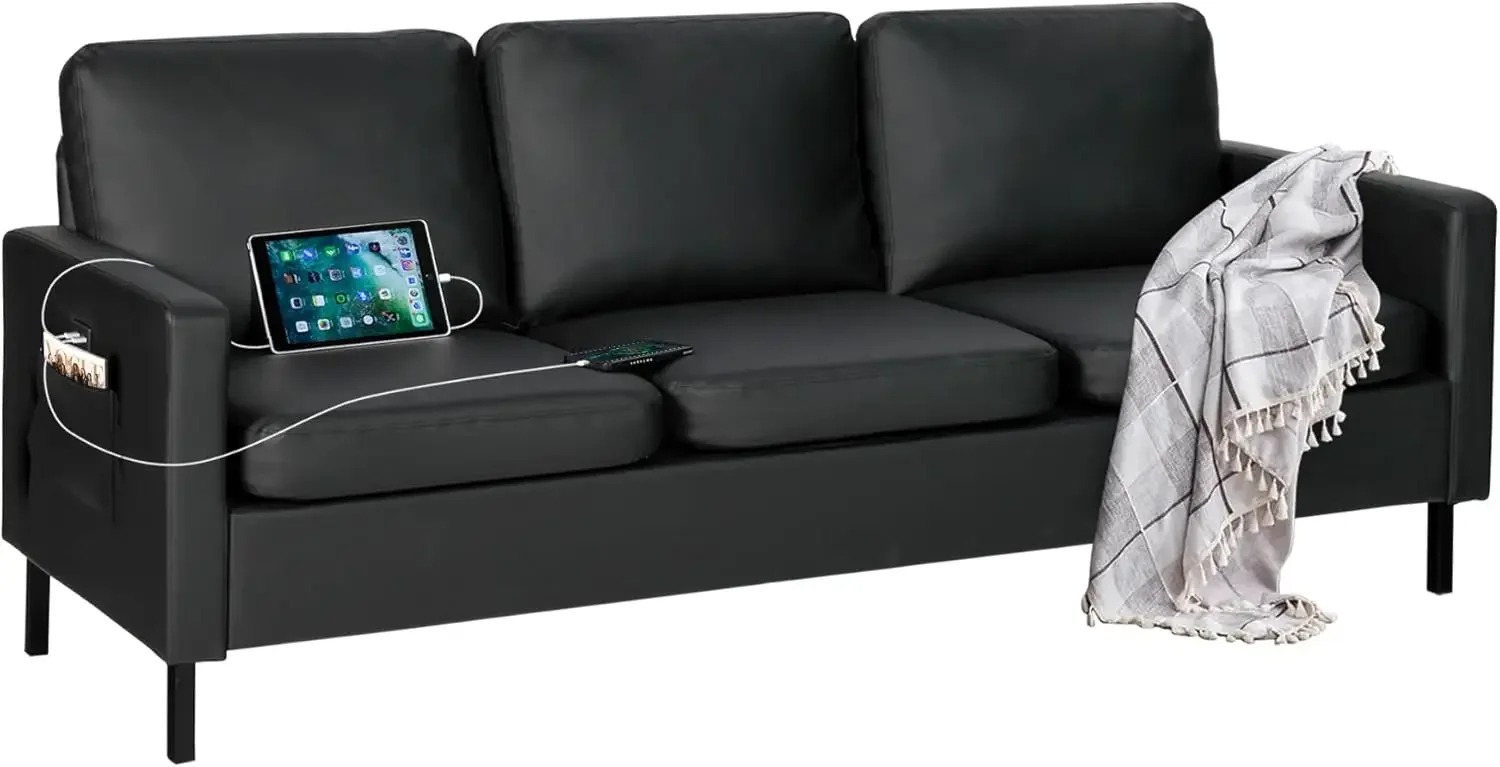 Modern Comfy Couch with  USB,  - Office Furniture Dimensions recension och pris