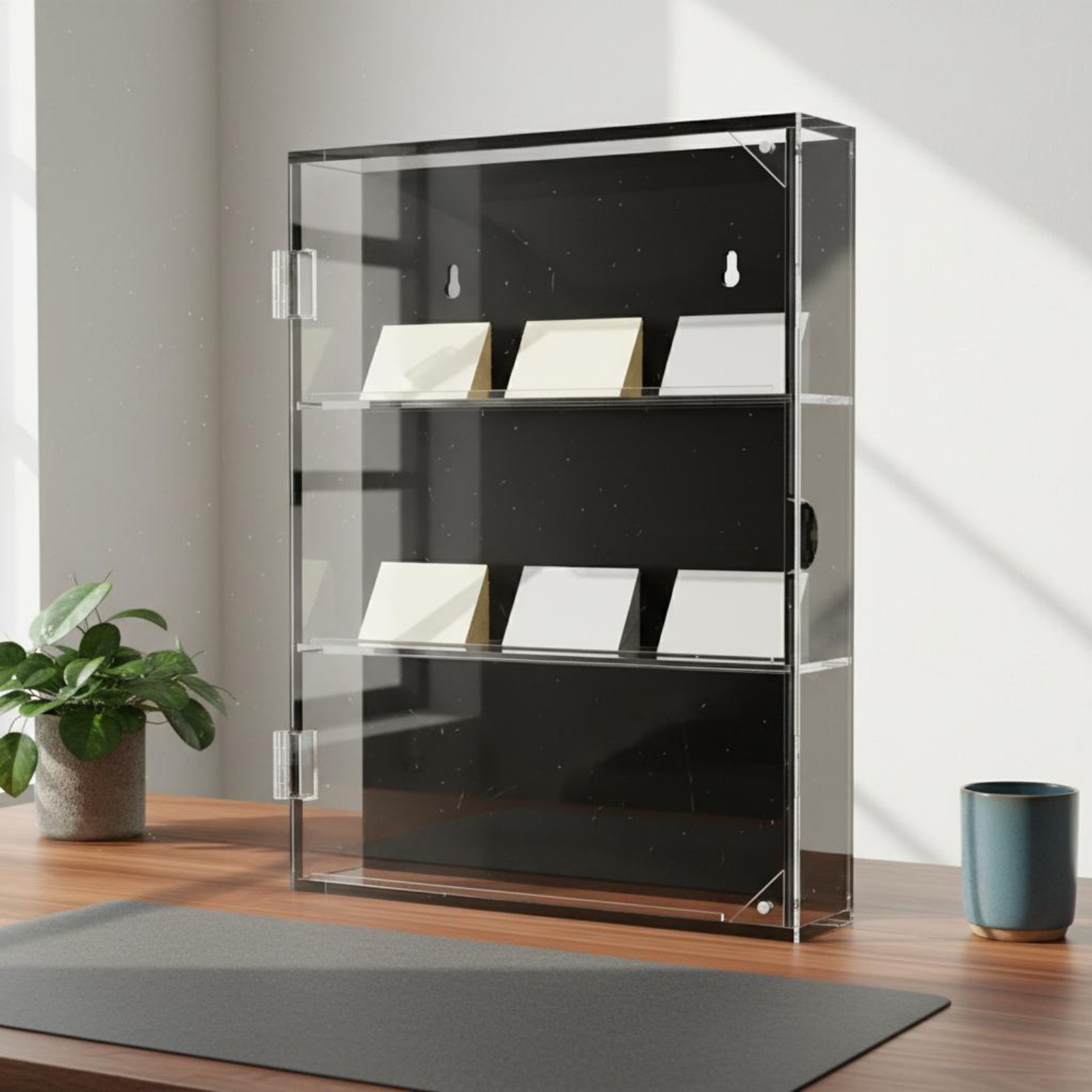 Acrylic Trading Card Display C - Office Storage Cabinet recension och pris