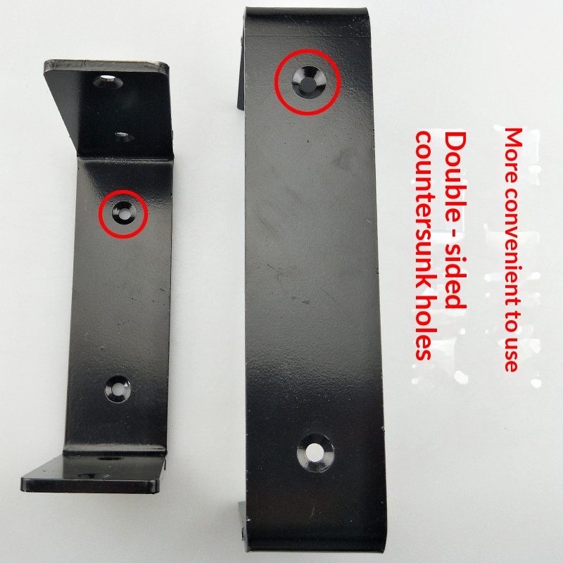 1PCS Black U-shaped Wall-mount - Cubicle Shelf Organizer recension och pris
