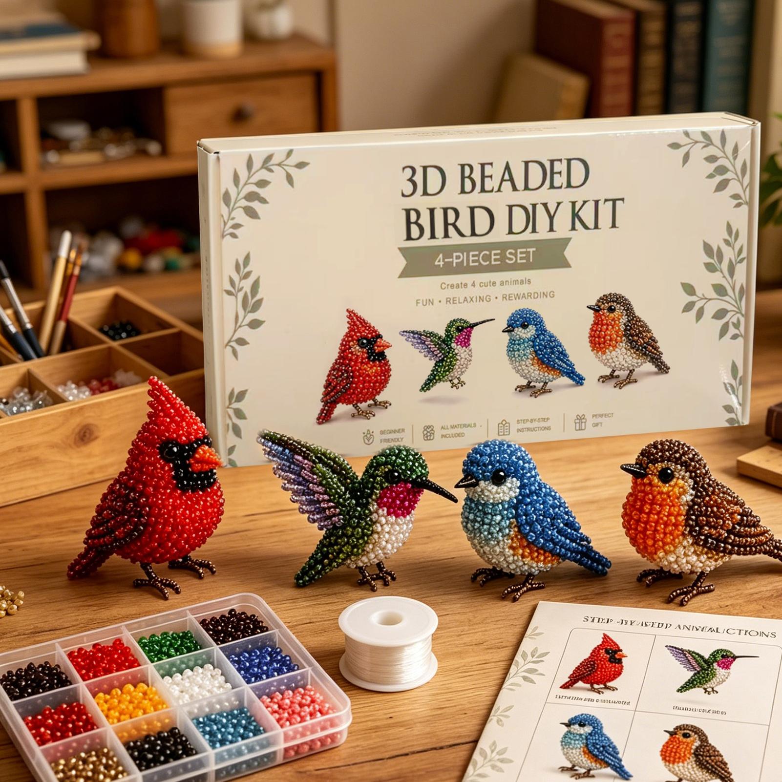 Cute Bird & Animal Beading Cra - Cubicle Shelf Organizer recension och pris