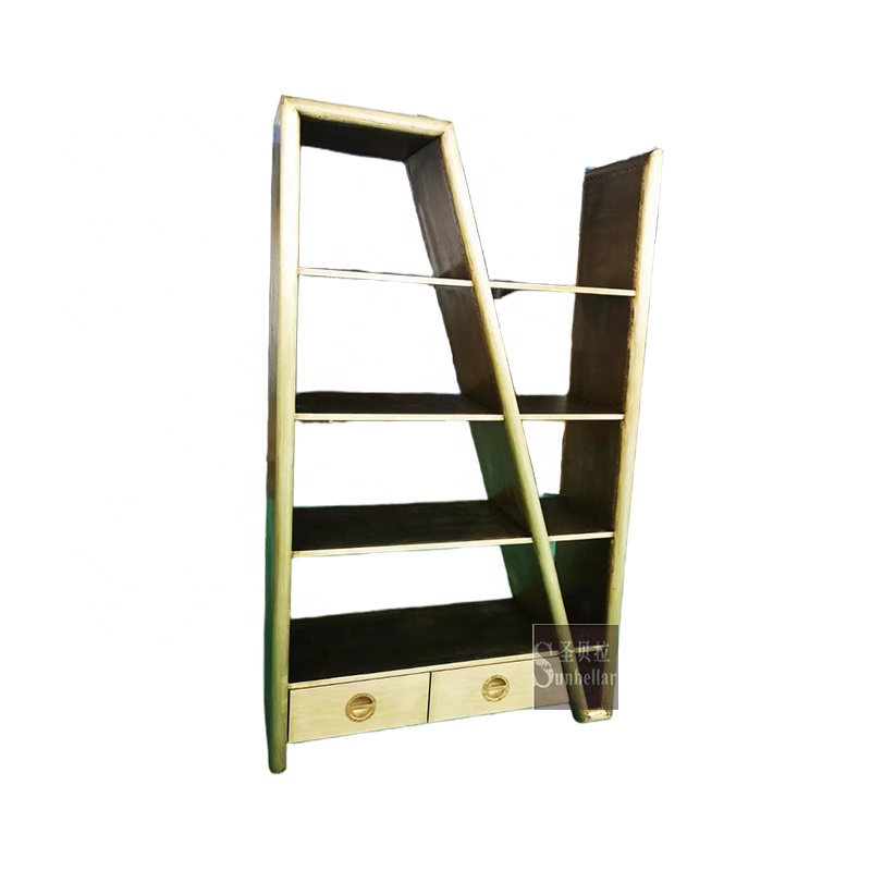 Antique Brass Steel Metal Book - Office Furniture Loft recension och pris