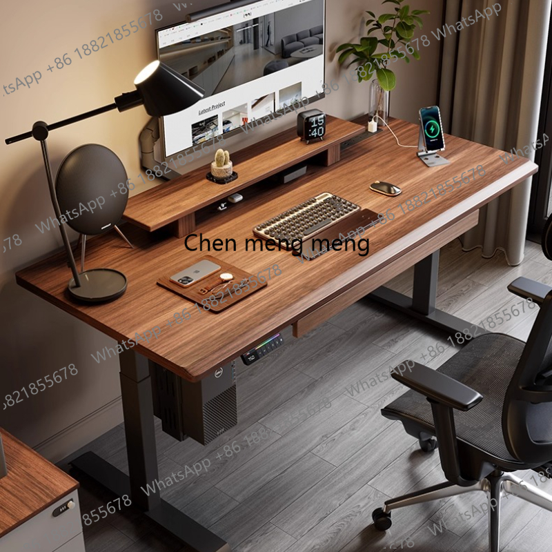 Drawers Wooden Office Desk Ele - Office Furniture Removal recension och pris