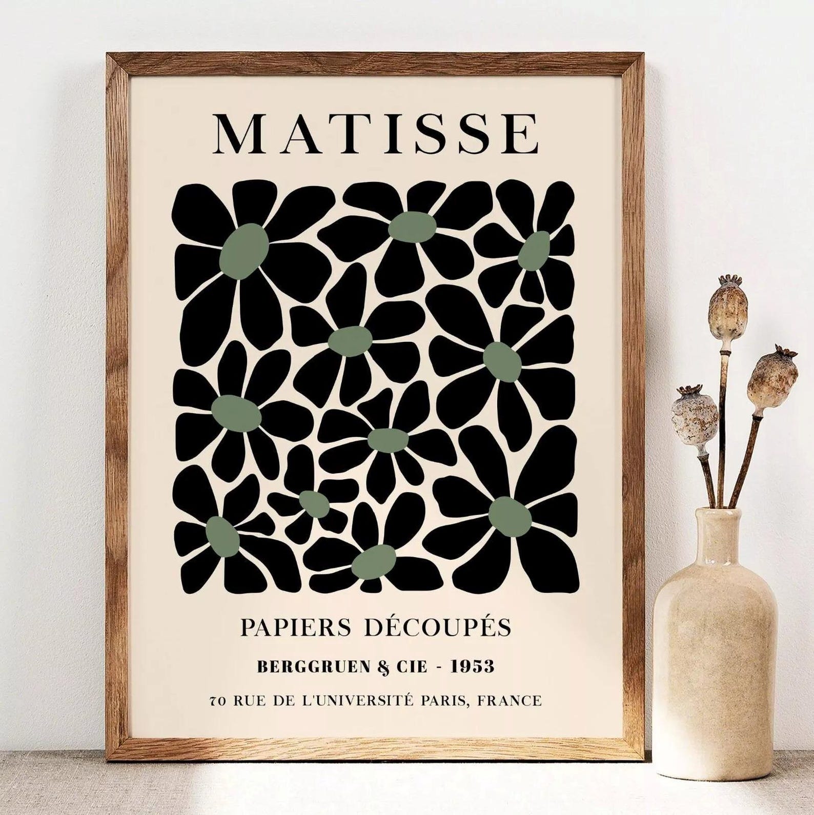 3pcs/set Retro Matisse Canvas  - Office Furniture Installation recension och pris