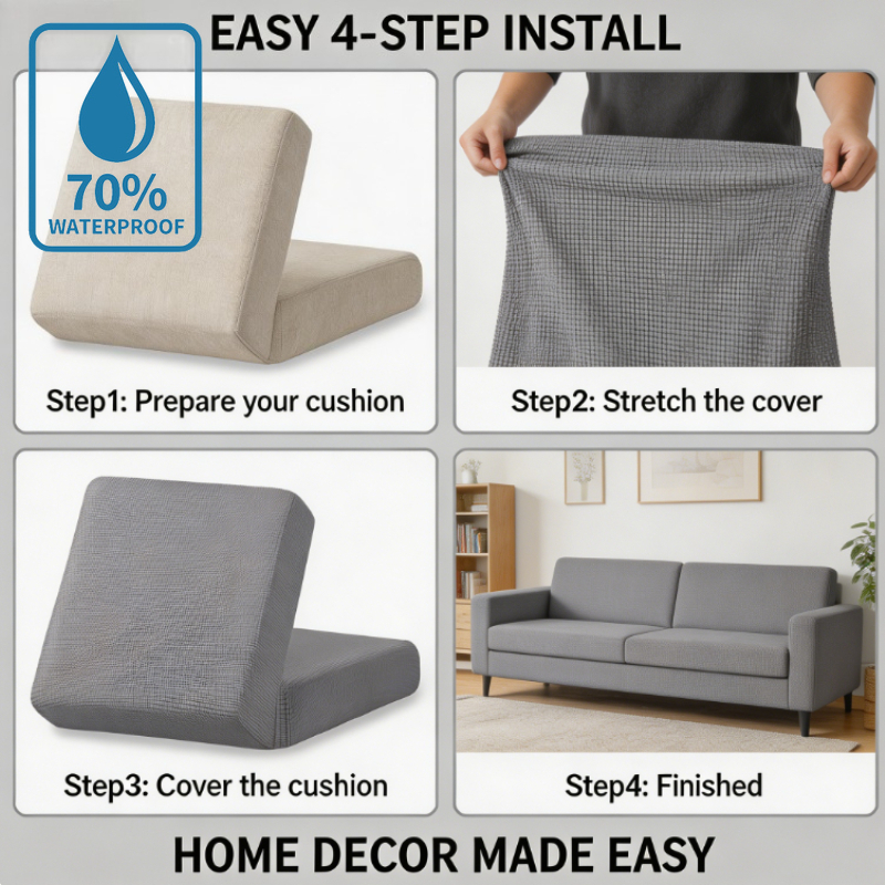 1PC Waterproof Sofa Seat Cushi - Office Furniture Removal recension och pris