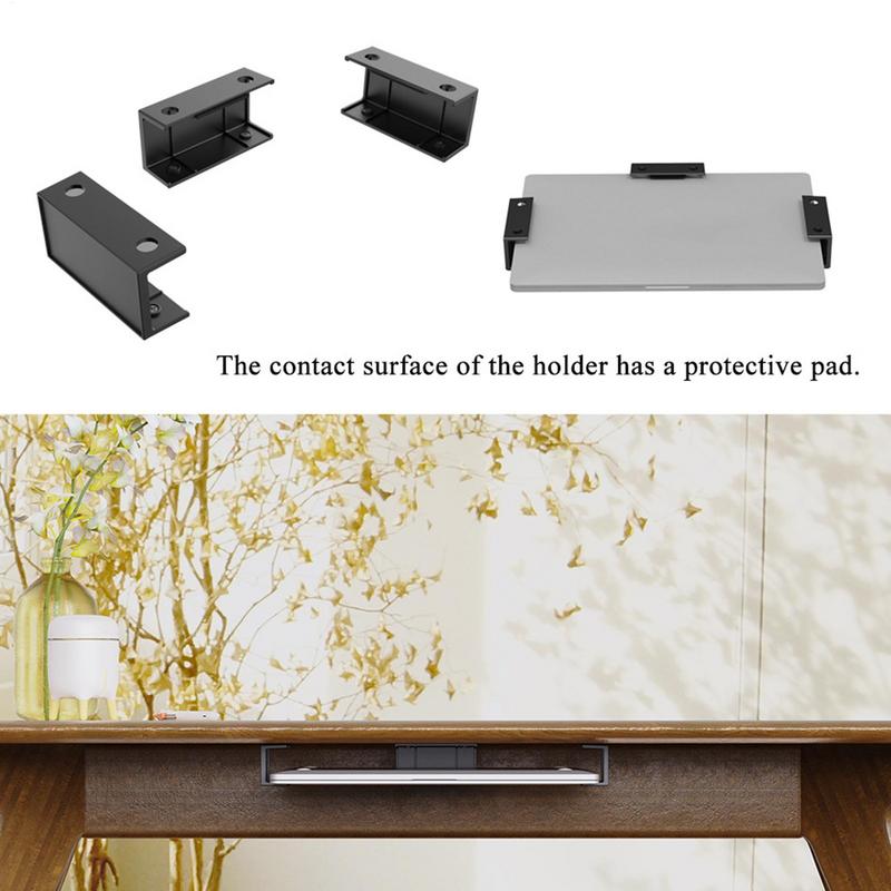 Under Desk Laptop Mount ABS Un - Cubicle Shelf Organizer recension och pris