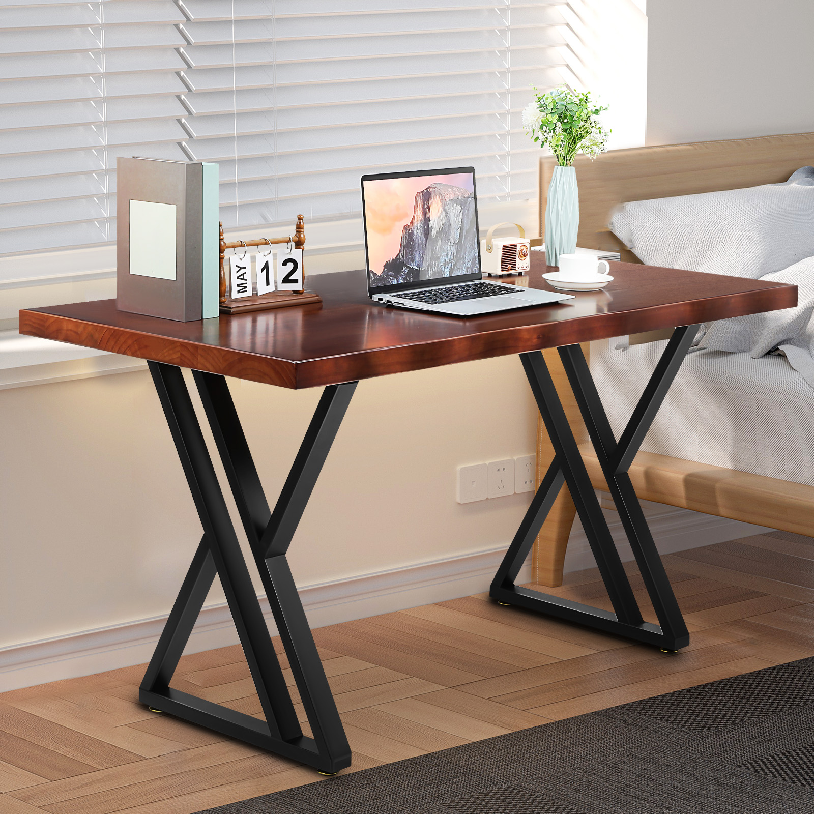 Heavy-Duty Solid Wood Computer - Office Furniture Dimensions recension och pris