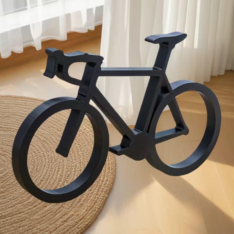 Bicycle Sculpture 3D Printed M - Cubicle Shelf Organizer recension och pris