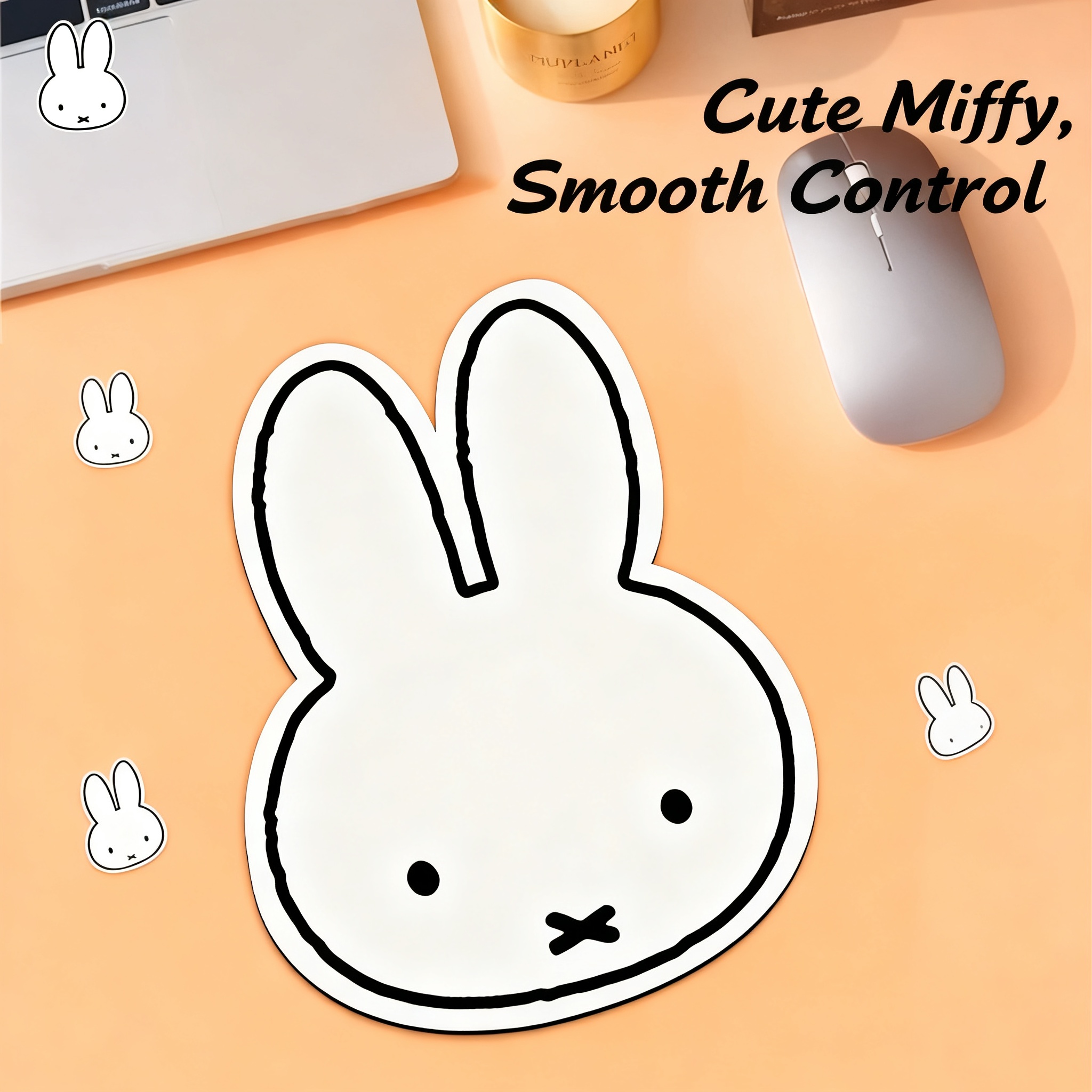 Cute Desk Mat Miffy Rabbit Car - Office Furniture Table recension och pris