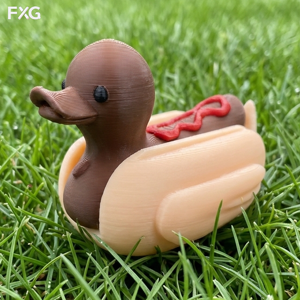 Hot Dog Duck Decorative Orname - Cubicle Shelf Organizer recension och pris