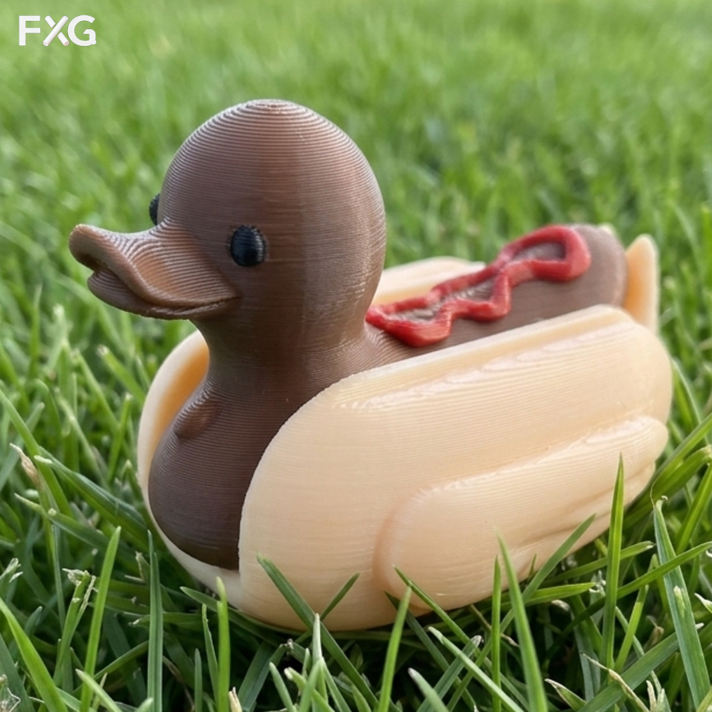 Hot Dog Duck Decorative Orname - Cubicle Shelf Organizer recension och pris