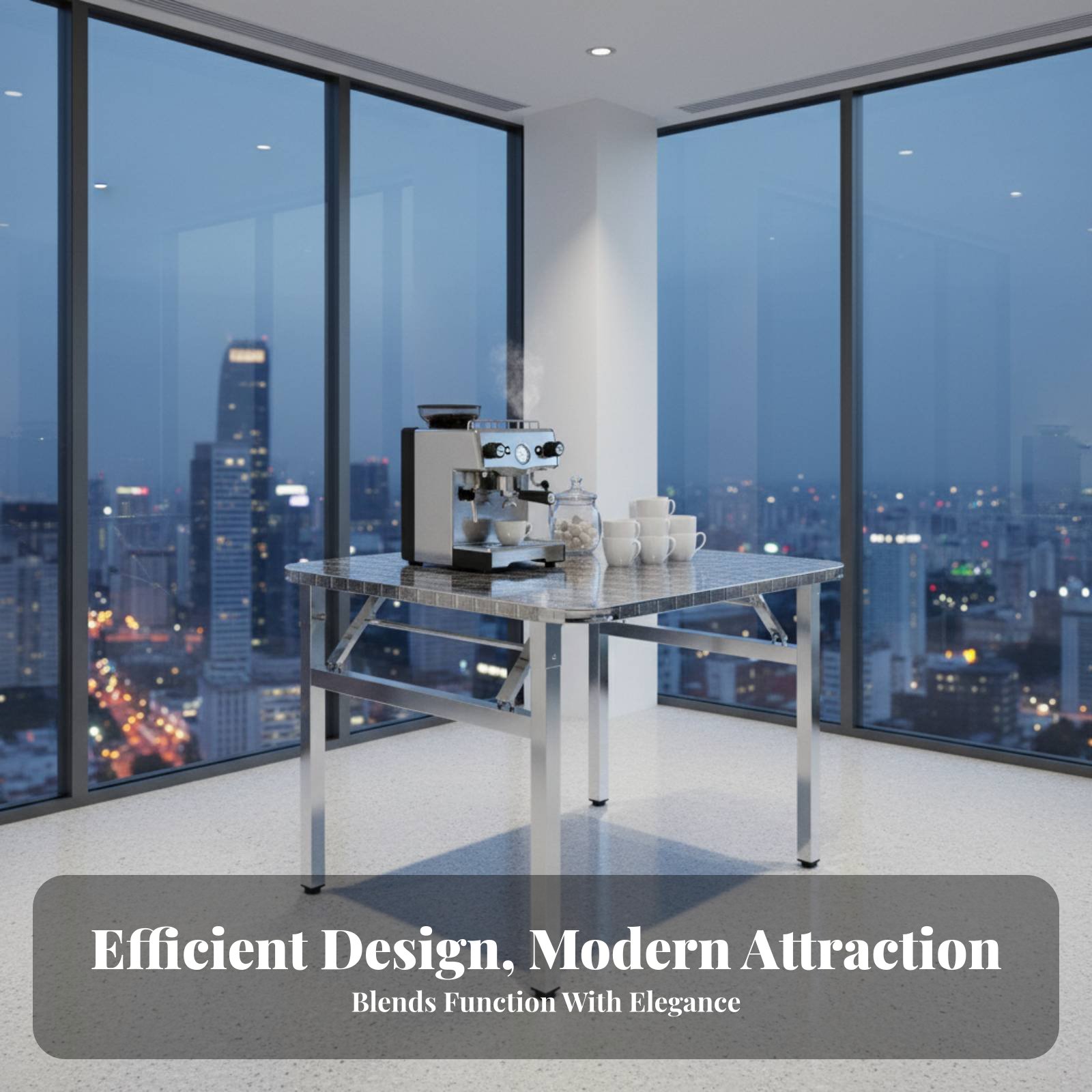 Rectangular Folding Table Fold - Office Furniture Table recension och pris