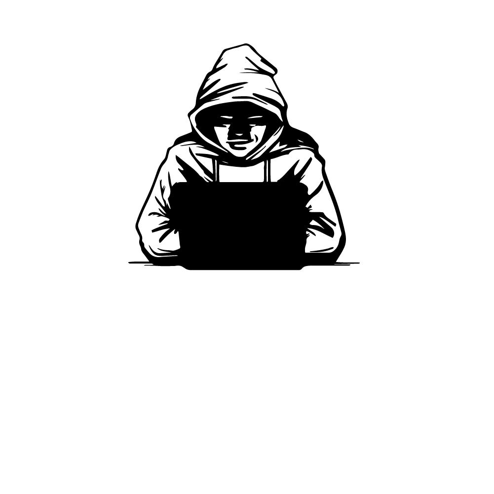Vinyl Wall Decal Hacker Comput - Office Furniture Removal recension och pris