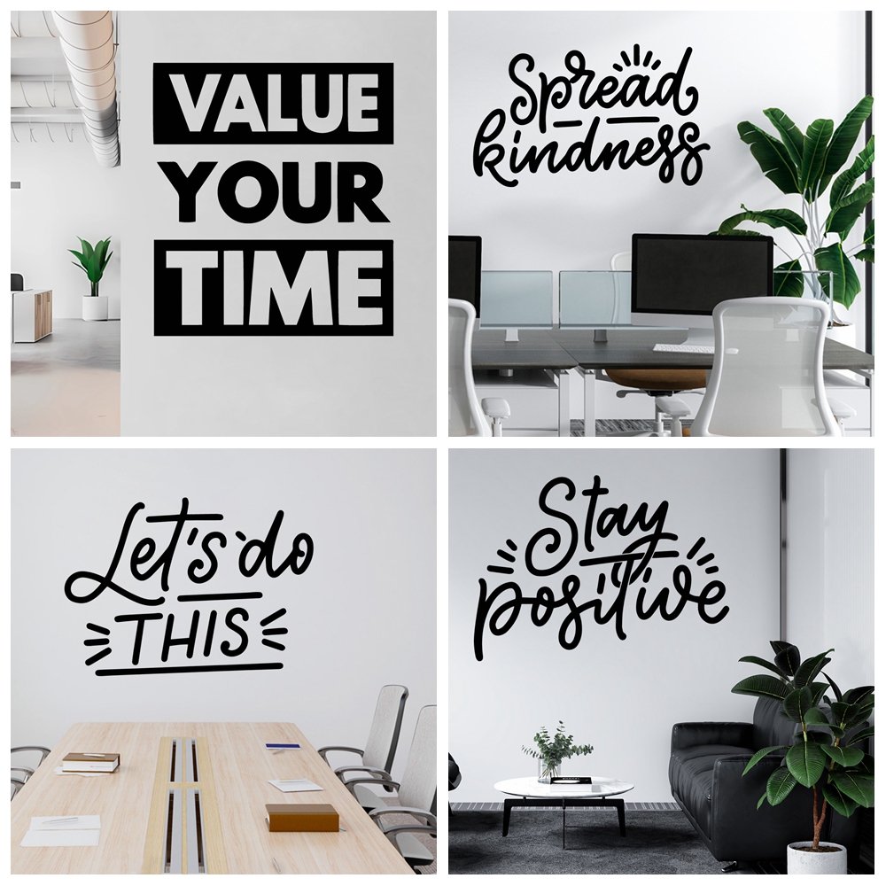 1pc Office Wall Decal Removabl - Office Furniture Removal recension och pris