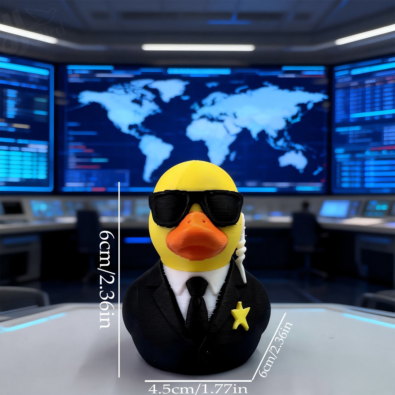 Security Agent Duck Ornament,  - Cubicle Shelf Organizer recension och pris