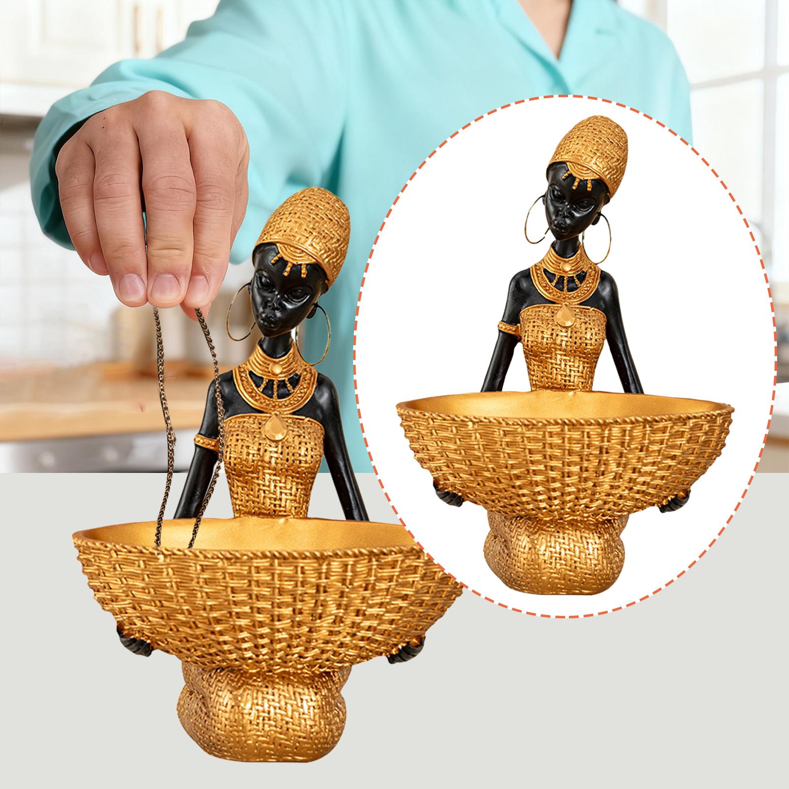 Luxury African Woman Statue Re - Cubicle Shelf Organizer recension och pris