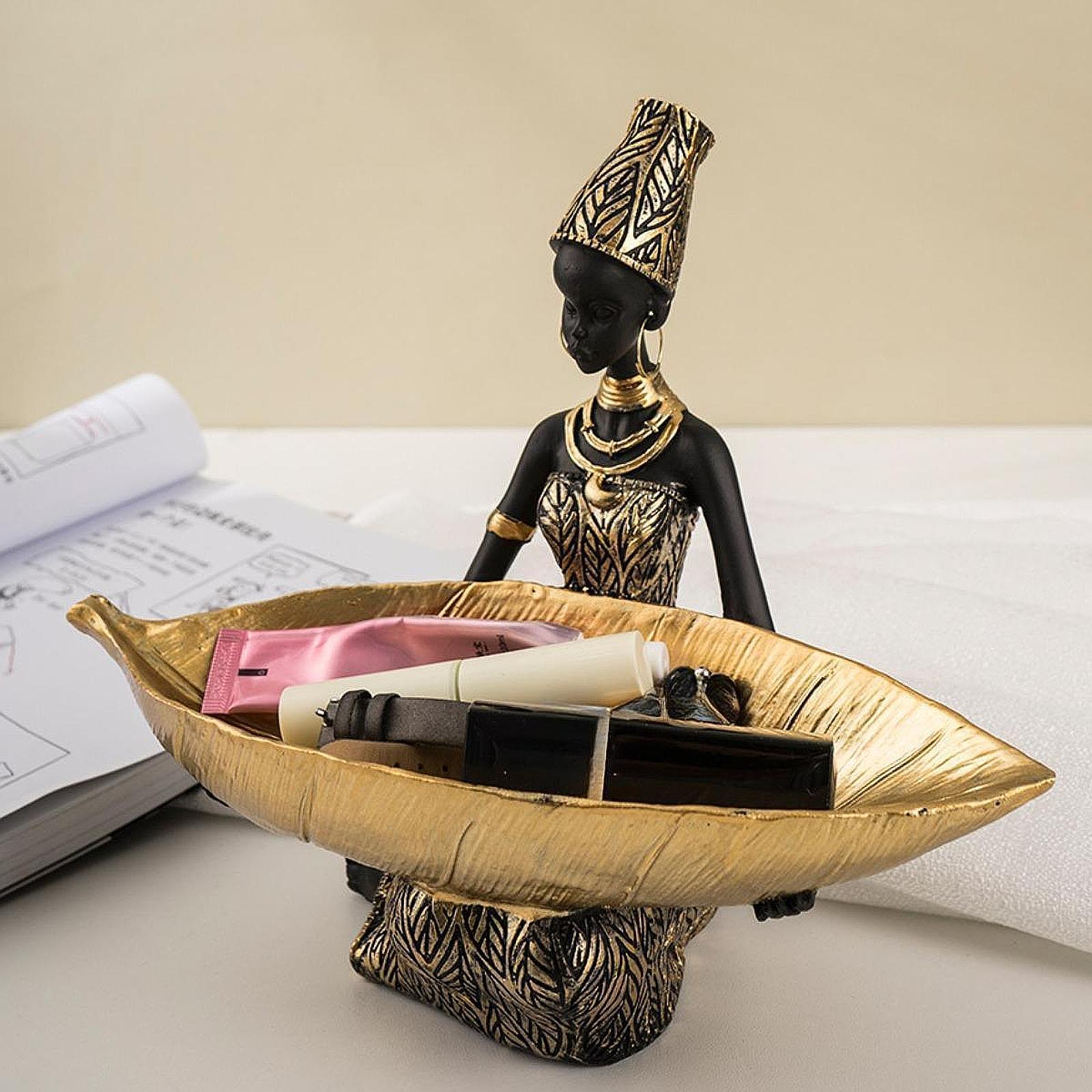 Resin Ornament African Woman S - Cubicle Shelf Organizer recension och pris