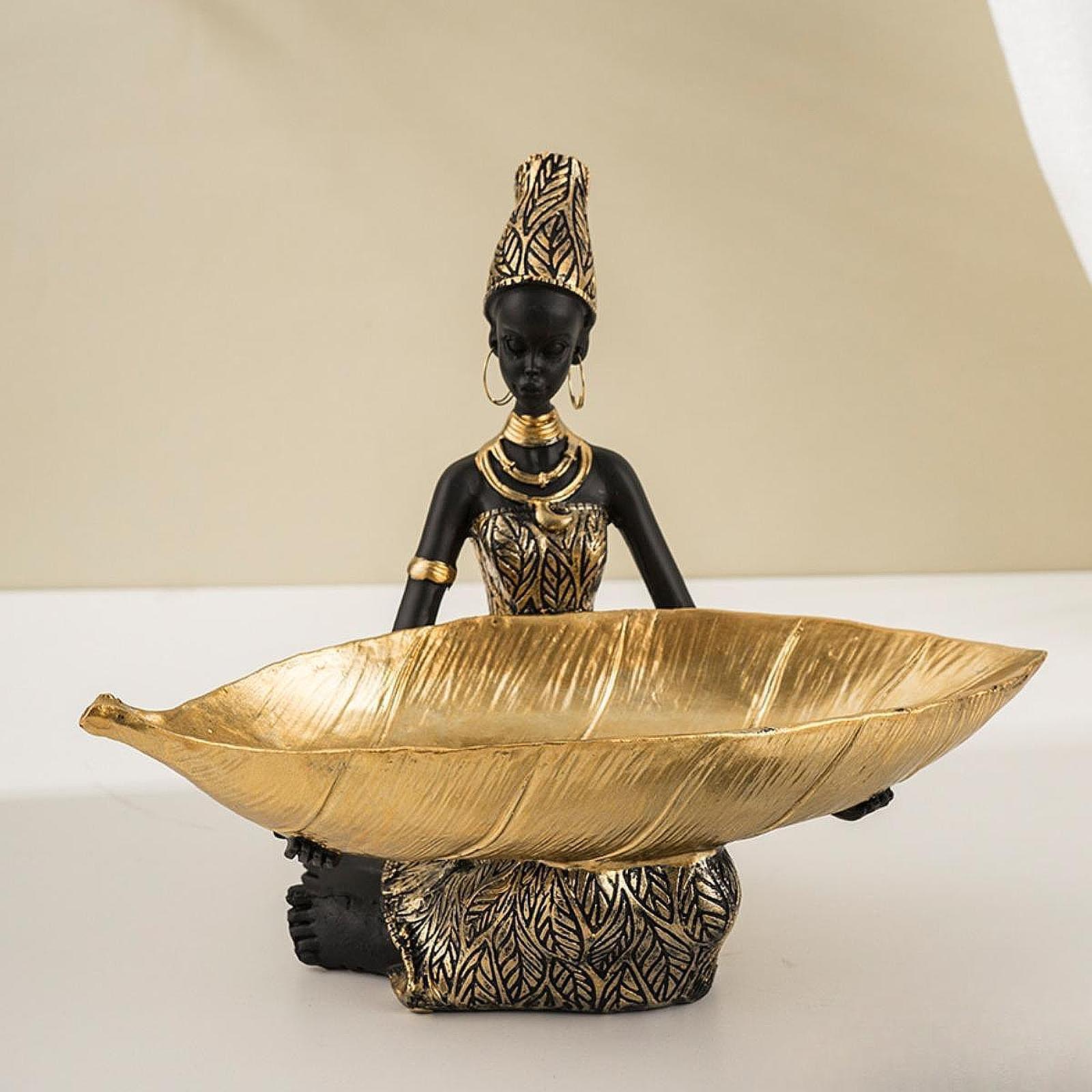 Resin Ornament African Woman S - Cubicle Shelf Organizer recension och pris